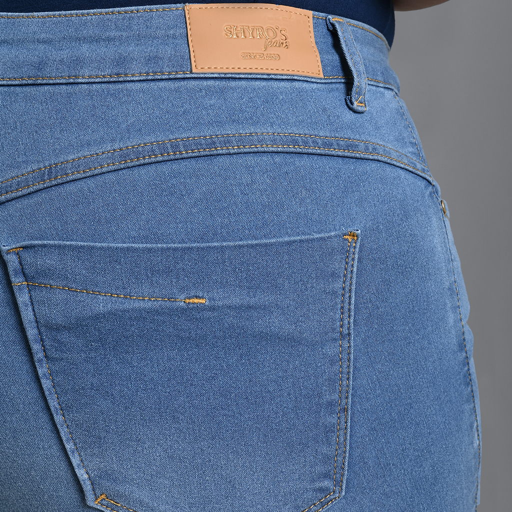 Bermuda Jeans Pedal Plus Size EL - 39277