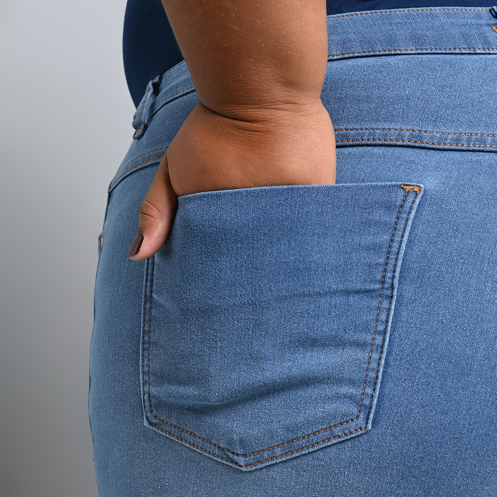 Shorts Saia Jeans Plus Size - 39183