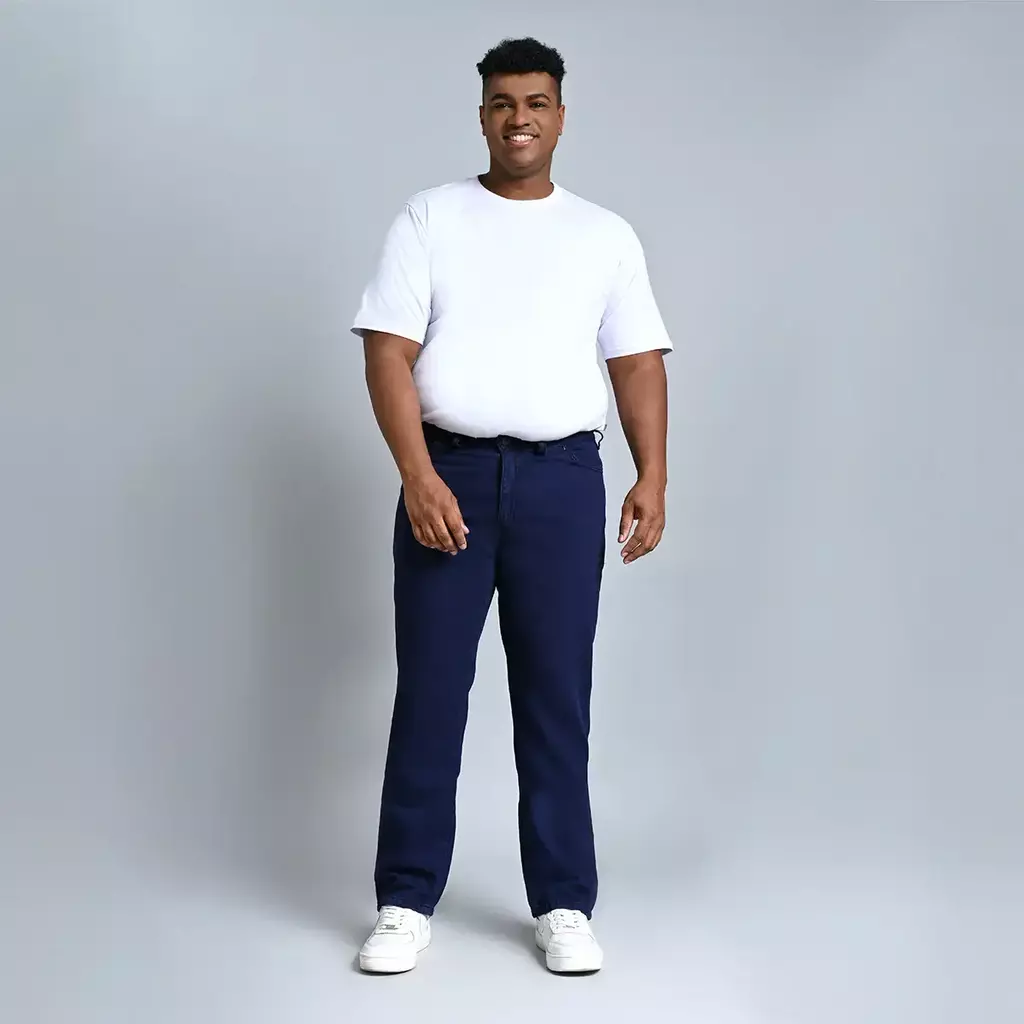 Calça Masculina Basica Plus Size - 35769