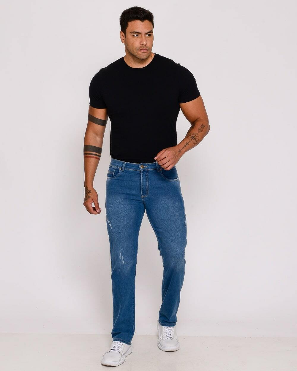 Calca Masc Long Regular - 38849