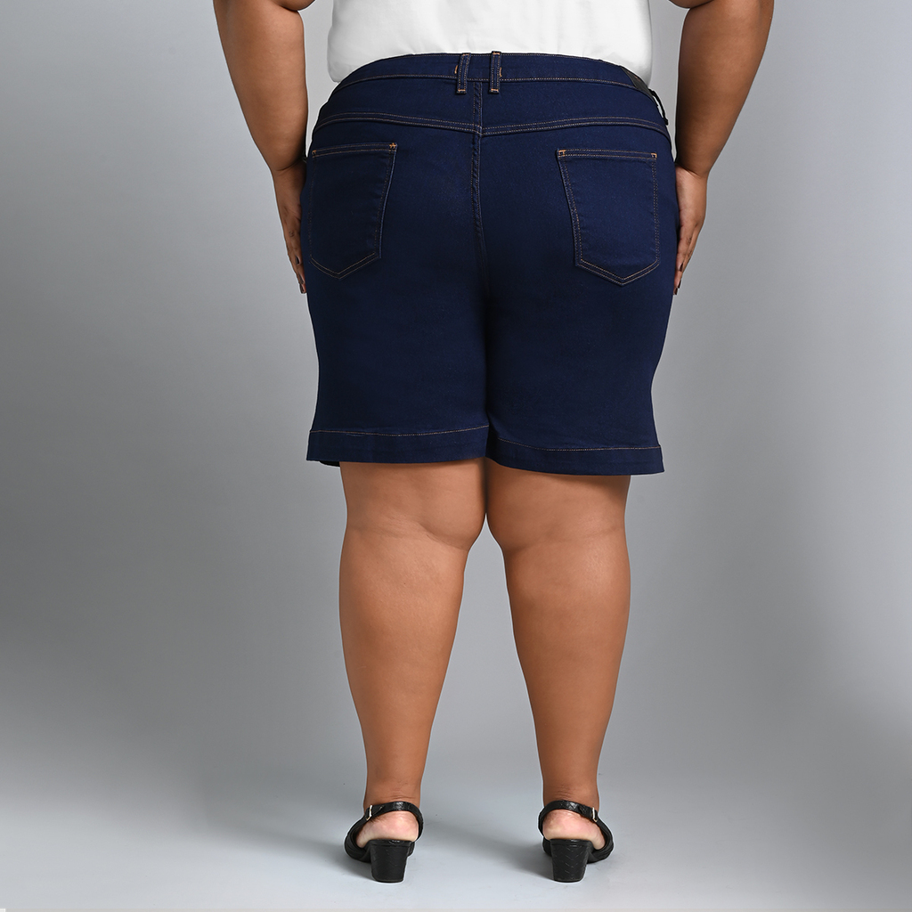 Bermuda Feminina Meia Coxa Plus Size - 39207