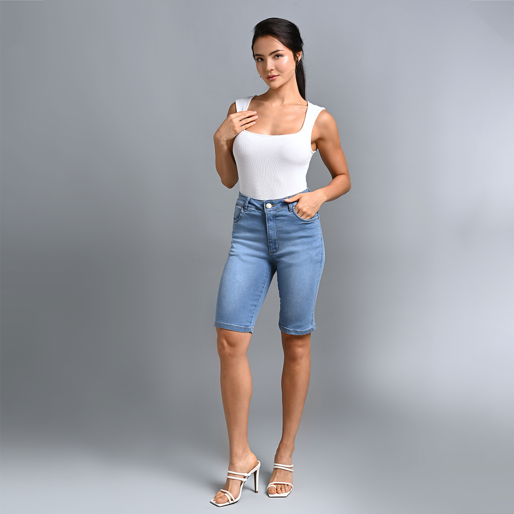 Bermuda Jeans Pedal Regular EL - 39276