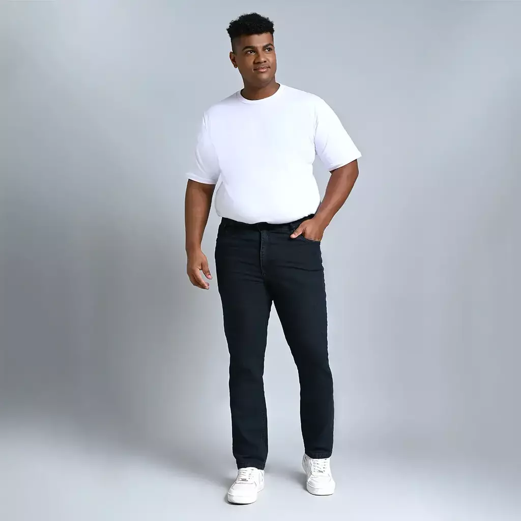 Calça Masculina Básica Plus Size - 37200