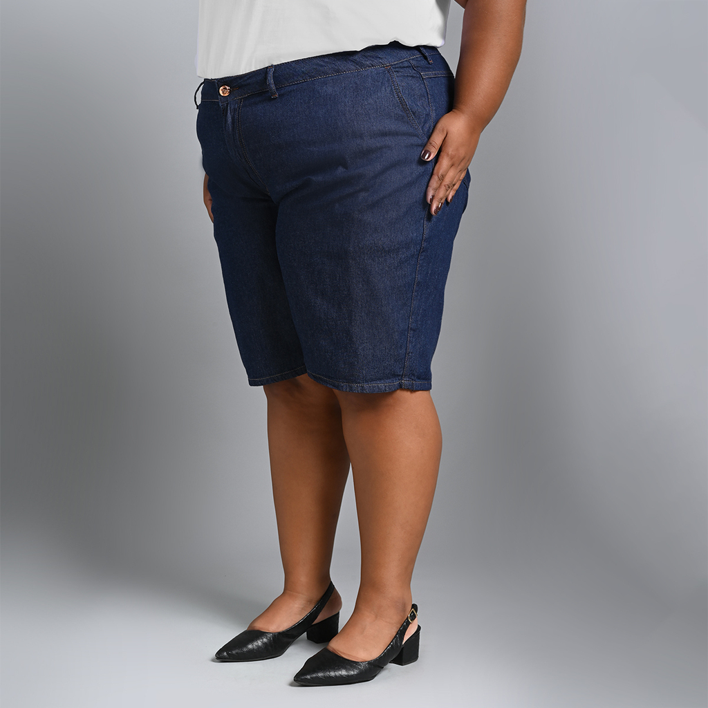 Bermuda Jeans Pedal Plus Size - 39279