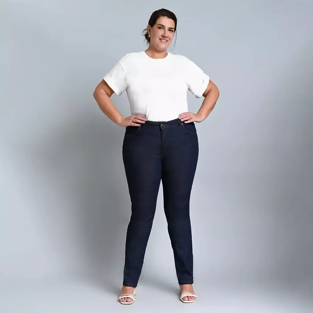 Calça Skinny Plus Size - 35930