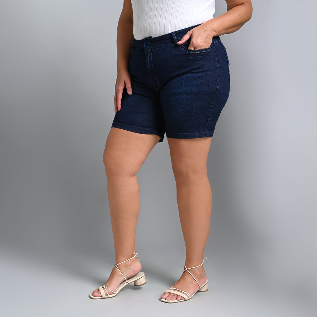 Bermuda Meia Coxa Plus Size - 39227