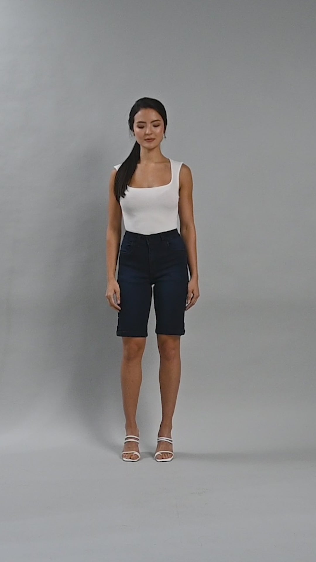 Bermuda Feminina Jeans Pedal - 39116