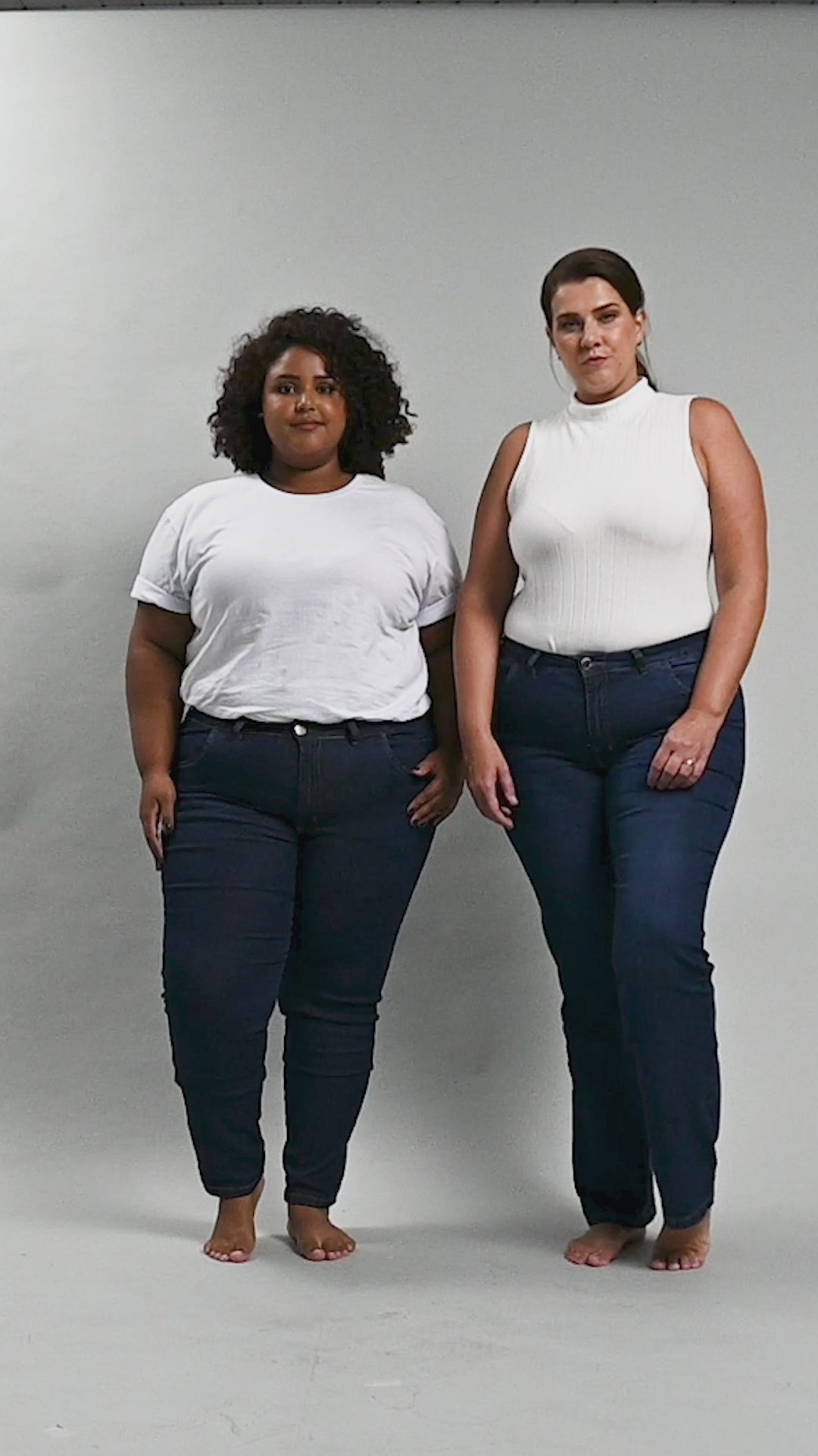 Cigarrete Jeans Plus Size - 39208
