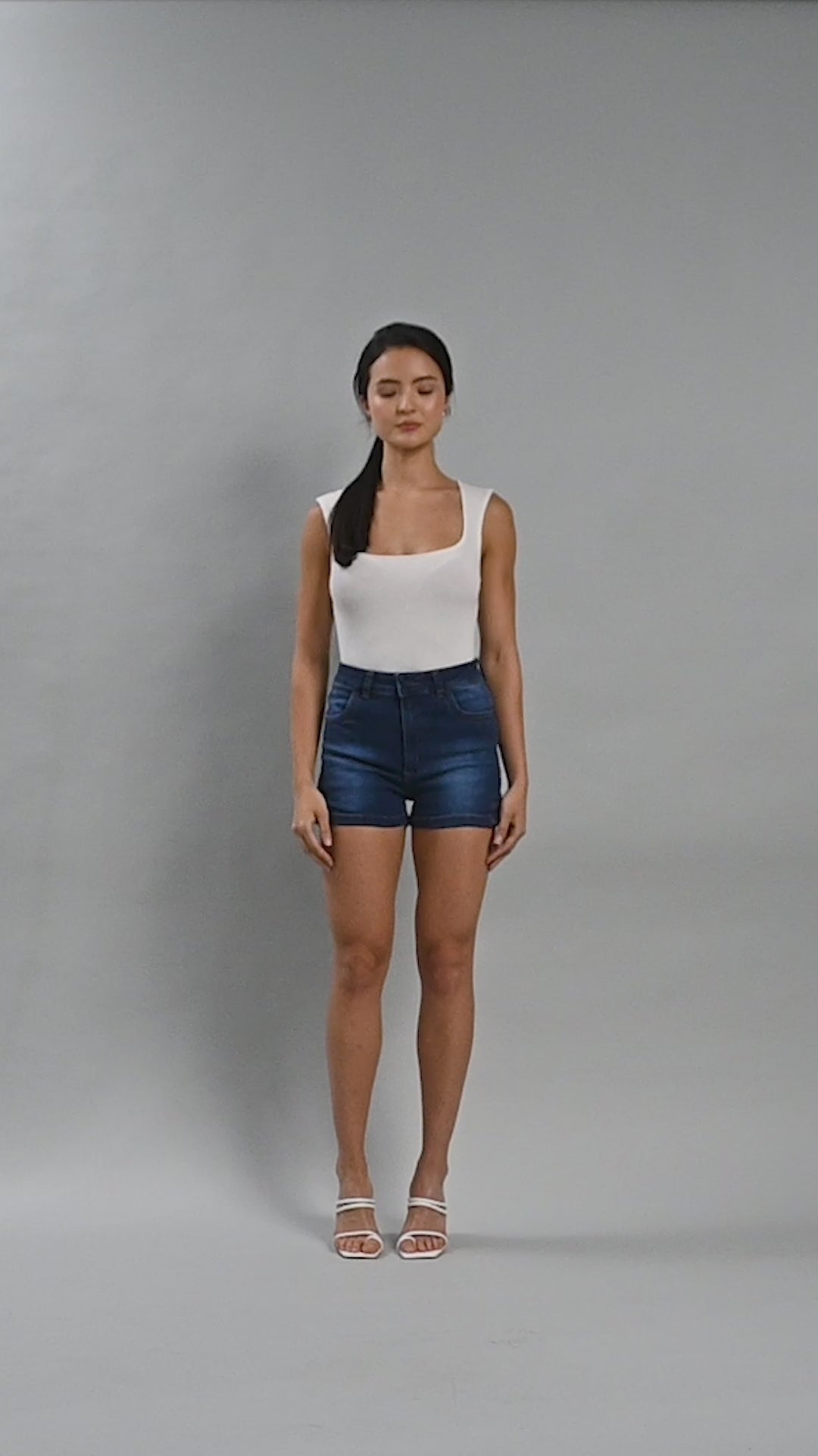 Shorts Jeans Feminino Regular - 39175