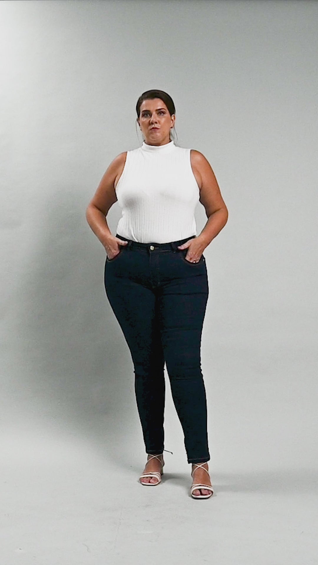 Cigarrete Jeans Plus Size El - 39289