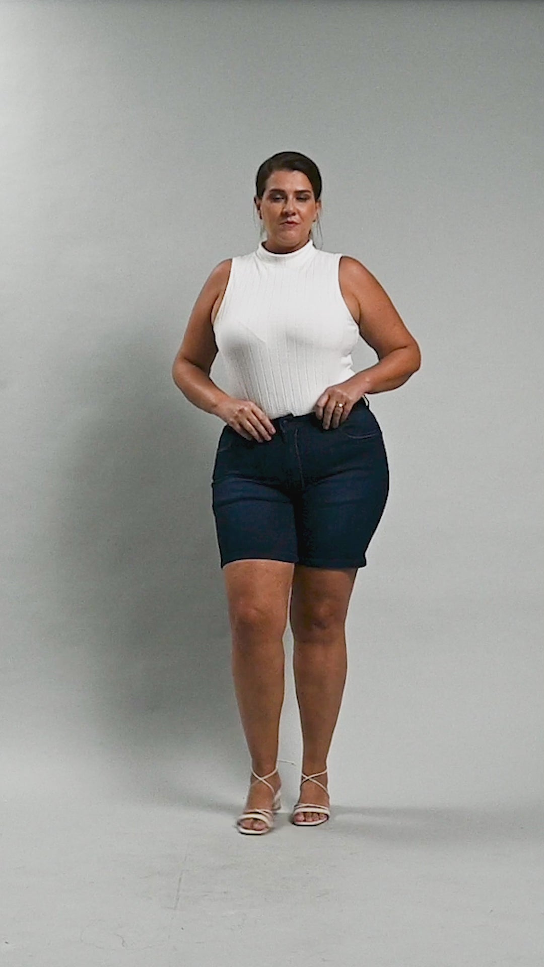 Bermuda Meia Coxa Plus Size - 39227