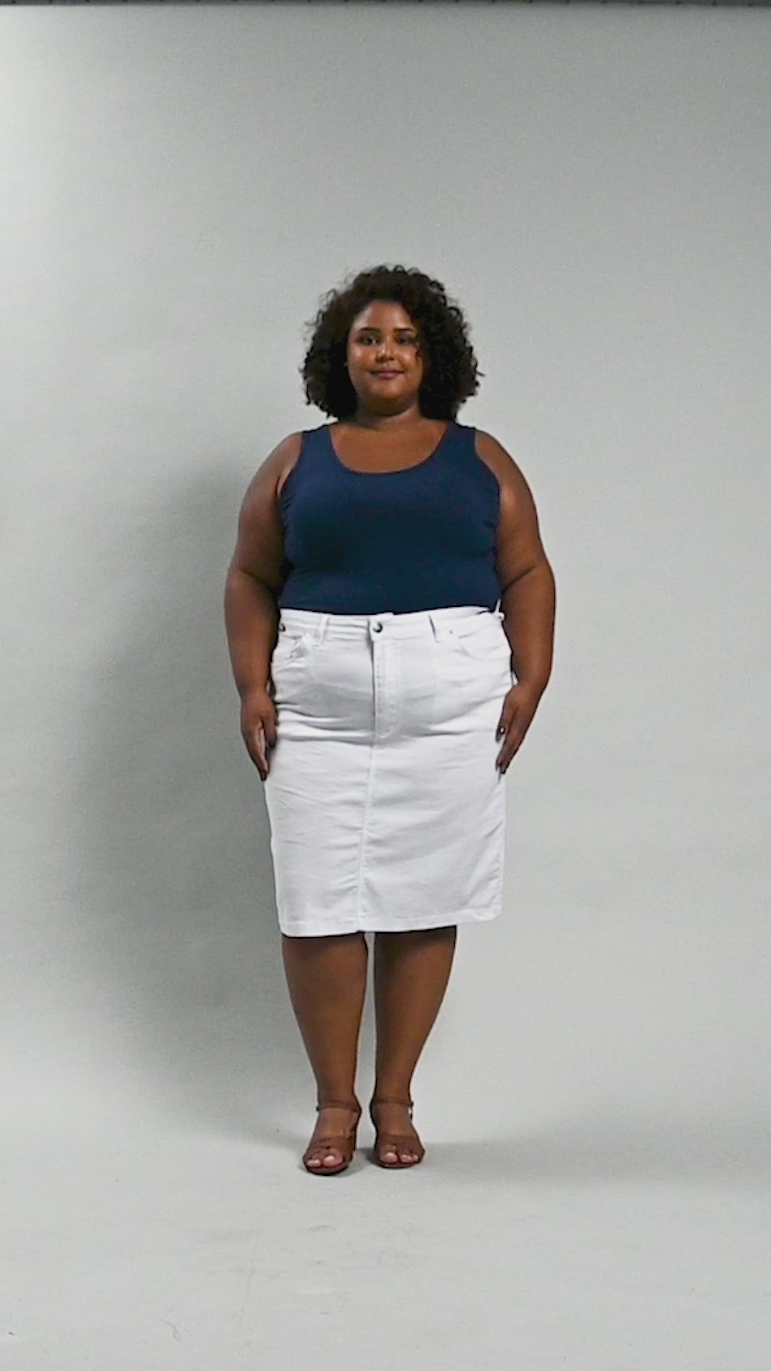 Saia Plus Size Básica El - 39265